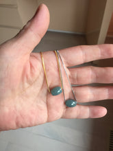 Load image into Gallery viewer, 10.5x7.8mm Type A 100% Natural  green dark green blue black gray Guatemala Jadeite Jade LuluTong (Every road is smooth) bead pendant group PB300 Add on item. No sale alone.
