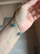 Load image into Gallery viewer, 10.5x7.8mm Type A 100% Natural  green dark green blue black gray Guatemala Jadeite Jade LuluTong (Every road is smooth) bead pendant group PB300 Add on item. No sale alone.
