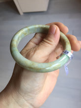 Load image into Gallery viewer, 56.5mm certified Type A 100% Natural light green/yellow/red/white Jadeite Jade bangle AZ196-2756
