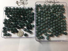 Load image into Gallery viewer, 10mm Type A 100% Natural light green dark green blue black gray Guatemala Jadeite Jade bead pendant group PB298  Add on item. No sale alone.
