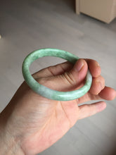 Load image into Gallery viewer, 47.5mm Certified type A 100% Natural sunny green Jadeite Jade bangle BM93-4468
