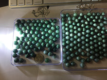 Load image into Gallery viewer, 10mm Type A 100% Natural light green dark green blue black gray Guatemala Jadeite Jade bead pendant group PB298  Add on item. No sale alone.
