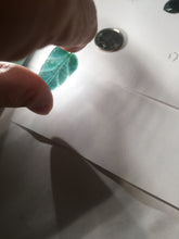 Load image into Gallery viewer, 100% natural type A icy watery dark green blue gray black Guatemala jadeite leaf pendant BP184-8/9/10
