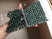 Load image into Gallery viewer, 10mm Type A 100% Natural light green dark green blue black gray Guatemala Jadeite Jade bead pendant group PB298  Add on item. No sale alone.

