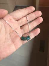 Load image into Gallery viewer, 7-7.5mm Type A 100% Natural icy watery light green dark green blue black gray Guatemala Jadeite Jade beads Fivefold Blessings (五福臨門) | pendant group PB299  Add on item. No sale alone.
