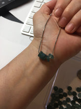 Load image into Gallery viewer, 7-7.5mm Type A 100% Natural icy watery light green dark green blue black gray Guatemala Jadeite Jade beads Fivefold Blessings (五福臨門) | pendant group PB299  Add on item. No sale alone.
