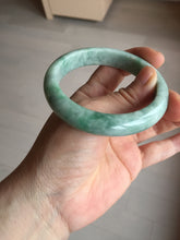 Load image into Gallery viewer, 56mm 100% natural type A sunny green jadeite jade bangle BM97
