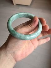 Load image into Gallery viewer, 56mm 100% natural type A sunny green jadeite jade bangle BM97
