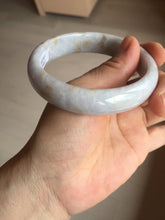 Load image into Gallery viewer, 59mm Certified Type A 100% Natural light purple yellow jadeite jade bangle BM99-4482
