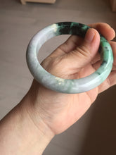 Load image into Gallery viewer, 58mm Certified 100% natural Type A green/purple jadeite jade bangle PB96-8986
