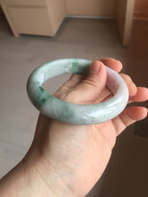 Load image into Gallery viewer, 58mm Certified 100% natural Type A green/purple jadeite jade bangle PB95-8990
