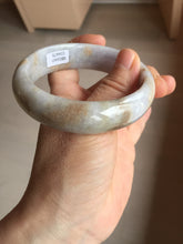 Load image into Gallery viewer, 59mm Certified Type A 100% Natural light purple yellow jadeite jade bangle BM100-4475

