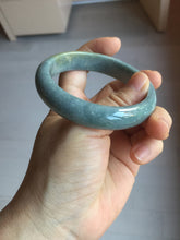 Load image into Gallery viewer, 56.5mm Certified Type A 100% Natural blue/gray/black/brown Guatemala Jadeite jade bangle PD163-6306
