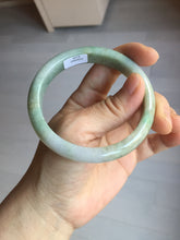 Load image into Gallery viewer, 58.4mm certified 100% natural Type A light green white purple brown jadeite bangle PD162-6320
