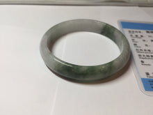 Load image into Gallery viewer, 57mm Certified 100% natural Type A light green/purple Whispers of the Spring Breeze jadeite jade bangle PH94-5446
