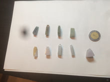 Load image into Gallery viewer, 100% Natural sunny green/purple scale weight safety guidance jadeite Jade pendant Q124
