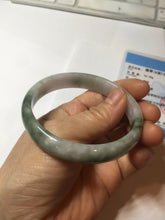 Load image into Gallery viewer, 57mm Certified 100% natural Type A light green/purple Whispers of the Spring Breeze jadeite jade bangle PH94-5446
