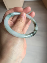 Load image into Gallery viewer, Sold! please don&#39;t order. THanks. 57mm certified type A 100% Natural green/brown/purple slim round cut jadeite jade bangle GL38-6-9010

