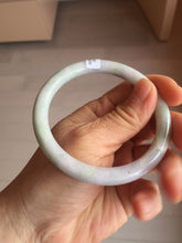 Load image into Gallery viewer, 57.8mm certified 100% natural type A green/purple/red(FU LU SHOU) round cut jadeite jade bangle PA205-(0426) Add on item Shopify only
