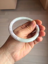 Load image into Gallery viewer, 57.8mm certified 100% natural type A green/purple/red(FU LU SHOU) round cut jadeite jade bangle PA205-(0426) Add on item Shopify only
