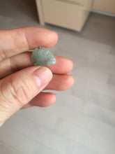 Load image into Gallery viewer, 100% Natural type A clear/light green jadeite jade 3D tropical fish Pendant group BF152
