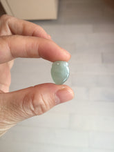 Load image into Gallery viewer, Type A 100% Natural icy watery sunny green/purple/white/yellow Jadeite Jade Peach Pendant group BF151
