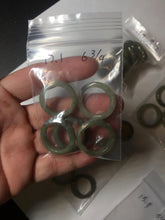 Load image into Gallery viewer, Size 2-9 1/2 100% natural type A dark green jadeite jade band ring BL24 add-on items
