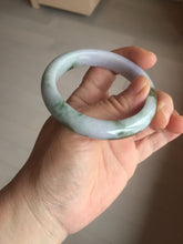 Load image into Gallery viewer, 52mm certified natural 100% natural Type A dark green brown purple jadeite jade bangle E151-4139
