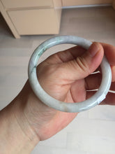 Load image into Gallery viewer, 57.5mm certified 100% natural type A light green/purple/yellow(FU LU SHOU) round cut jadeite jade bangle BN57-3122
