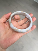 Load image into Gallery viewer, 59mm Certified Type A 100% Natural light purple yellow jadeite jade bangle BM100-4475
