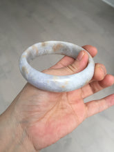 Load image into Gallery viewer, 59mm Certified Type A 100% Natural light purple yellow jadeite jade bangle BM100-4475
