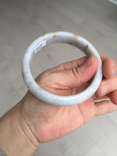 Load image into Gallery viewer, 59mm Certified Type A 100% Natural light purple yellow jadeite jade bangle BM99-4482
