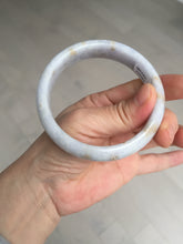 Load image into Gallery viewer, 59mm Certified Type A 100% Natural light purple yellow jadeite jade bangle BM99-4482
