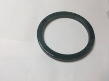 Load image into Gallery viewer, 50mm Type A 100% Natural dark green/black/blue/gray with flying snow Guatemala square style Jadeite bangle PJ81-0656
