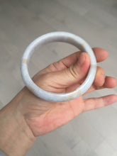 Load image into Gallery viewer, 59mm Certified Type A 100% Natural light purple yellow jadeite jade bangle BM99-4482
