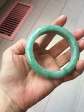 Load image into Gallery viewer, 56.2mm Certified Type A 100% Natural sunny green purple white Jadeite bangle PC168-8111
