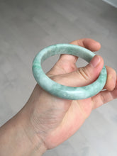 Load image into Gallery viewer, 56mm 100% natural type A sunny green jadeite jade bangle BM97
