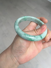 Load image into Gallery viewer, 56mm 100% natural type A sunny green jadeite jade bangle BM97
