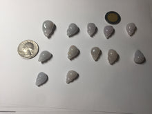 Load image into Gallery viewer, Type A 100% Natural green white purple 3D Jadeite conch pendant PD188
