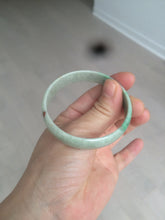 Load image into Gallery viewer, 52.5mm certified 100% natural Type A sunny green red yellow thin jadeite jade bangle GL19-1-4129
