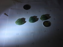 Load image into Gallery viewer, 100% Natural type A icy watery dark green(老油青) happy Buddha jadeite pendant BD190
