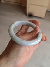 Load image into Gallery viewer, 56.8mm Certified Type A 100% Natural yellow/purple/green(FU LU SHOU) Jadeite Jade bangle AC87-0747
