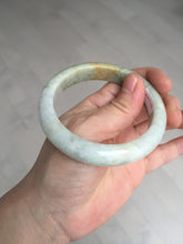 Load image into Gallery viewer, 56.1mm 100% natural certified light green yellow purple jadeite jade bangle BM92-9766
