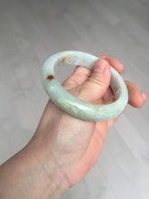 Load image into Gallery viewer, 55.4mm certified Type A 100% Natural green/yellow/purple/red Jadeite Jade bangle BM91-9786
