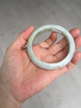 Load image into Gallery viewer, 55.4mm certified Type A 100% Natural green/yellow/purple/red Jadeite Jade bangle BM91-9786

