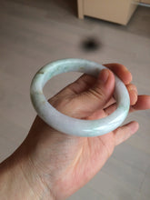 Load image into Gallery viewer, 57mm Certified Type A 100% Natural yellow/purple/green(FU LU SHOU) Jadeite Jade bangle AC86-0748
