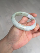 Load image into Gallery viewer, 55.4mm certified Type A 100% Natural green/yellow/purple/red Jadeite Jade bangle BM91-9786

