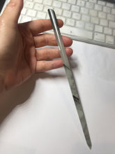 Load image into Gallery viewer, 20.5cm 100% Natural black and white ink painting(水墨画) Xiu Jade (Serpentine) Hairpin AW53
