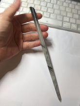 Load image into Gallery viewer, 20.5cm 100% Natural black and white ink painting(水墨画) Xiu Jade (Serpentine) Hairpin AW53
