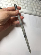 Load image into Gallery viewer, 20.5cm 100% Natural black and white ink painting(水墨画) Xiu Jade (Serpentine) Hairpin AW53

